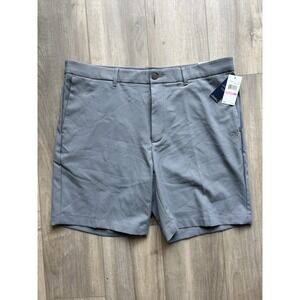 Penguin Munsingwear Golf Shorts Men's 38 Gray Moisture Wicking Stretch NWT